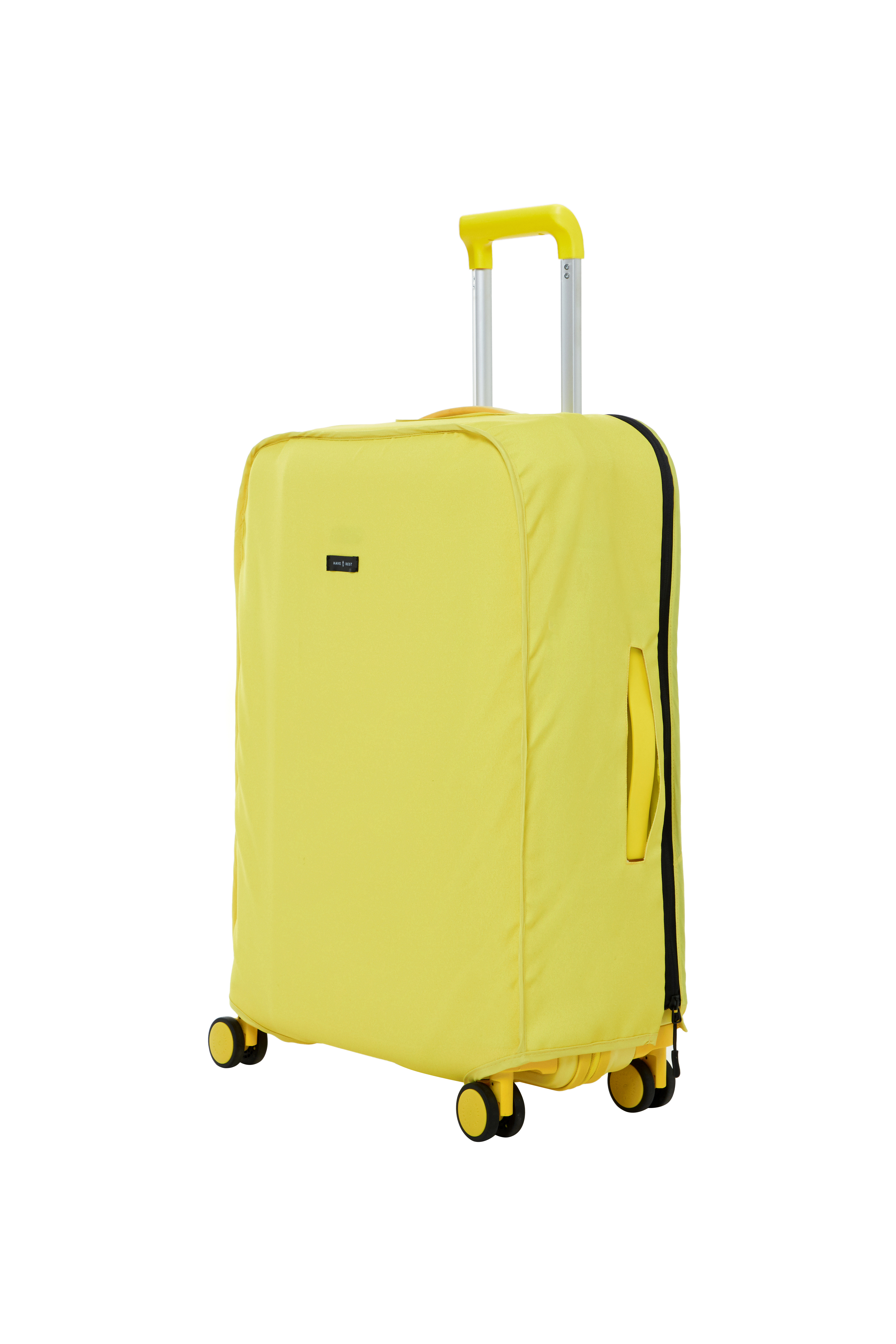 Картинка Захисний чохол для валізи ECO TRAVEL MEDIUM жовтий